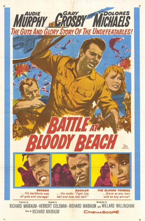 Battle at Bloody Beach (1961) постер