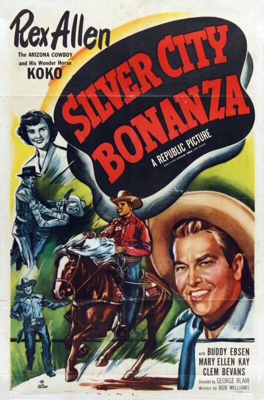 Бонанза Серебряного города (1951) постер