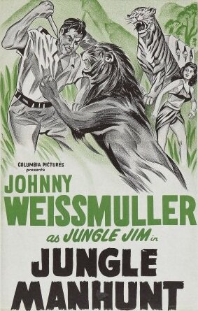 Jungle Manhunt (1951) постер