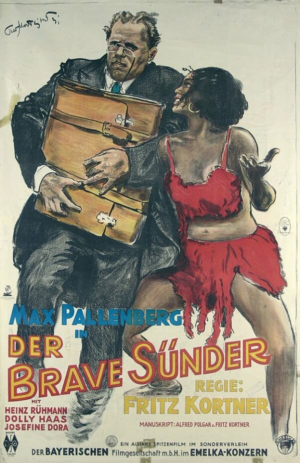 Усердный грешник (1931) постер